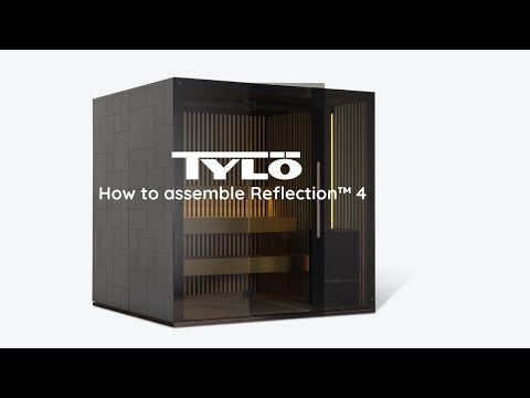 This video shows you how to assemble the Reflection 4 sauna from Tylo.
