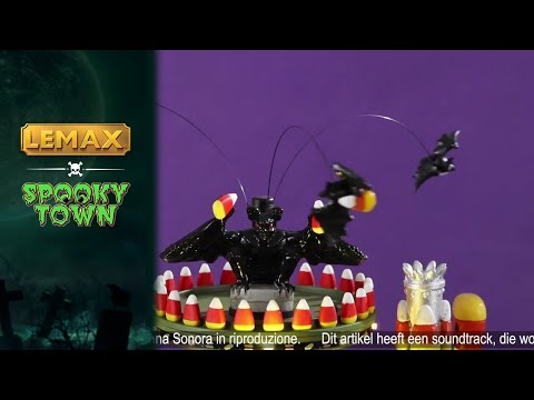 This is a video showcasing The Count's Candy Corn Factory building.