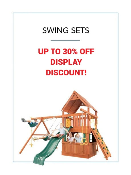 Fill out the form to get an exclusive Swing Set offer.