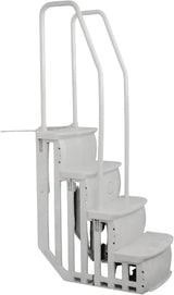 iStep Deck Entry Steps Ladder for Above Ground Swimming Pool
