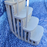 iStep Deck Entry Steps Ladder for Above Ground Swimming Pool