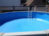 48"-52" Plain Blue Overlap Above Ground Pool Liner