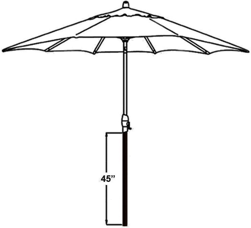 3 patio umbrella pole PHI VILLA 10ft Outdoor Umbrellas, Tier Vented Table Red Tilt Crank System Gymax 40 lbs. Square Weighted