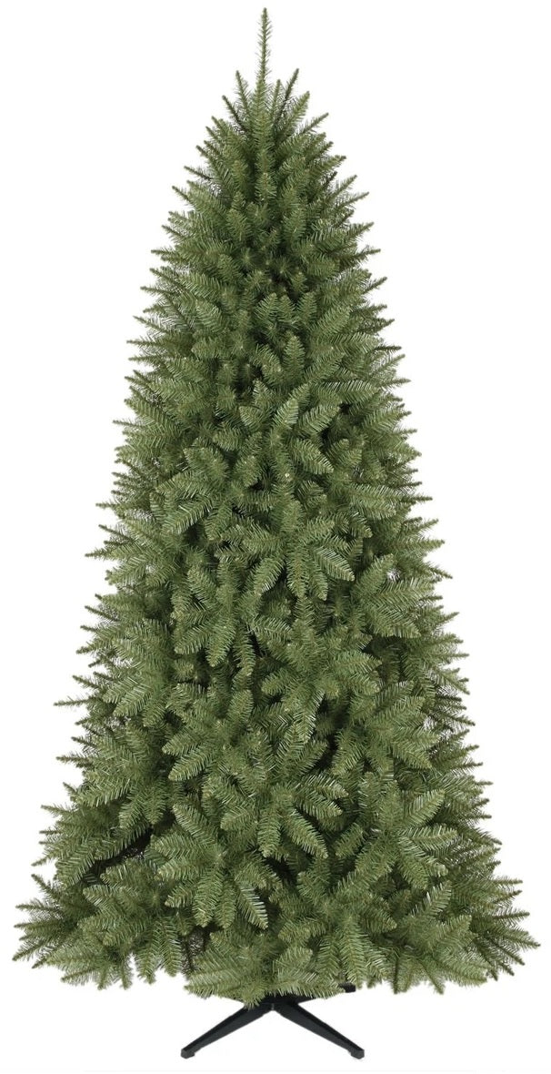 Ready-To-Light non-lit artificial Christmas tree.