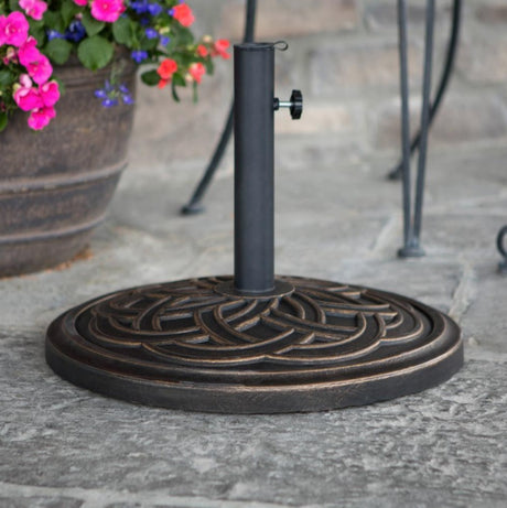Envirostone Gaelen Umbrella Bases - 25 lbs.