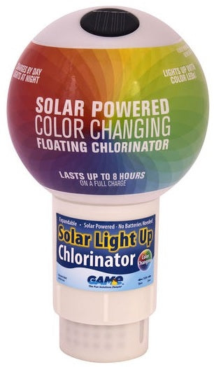 Solar Color-Changing Floating Chlorinator | Chlorine Dispensers