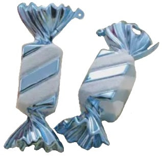 Set of 2 Shatterproof Candy Ornaments