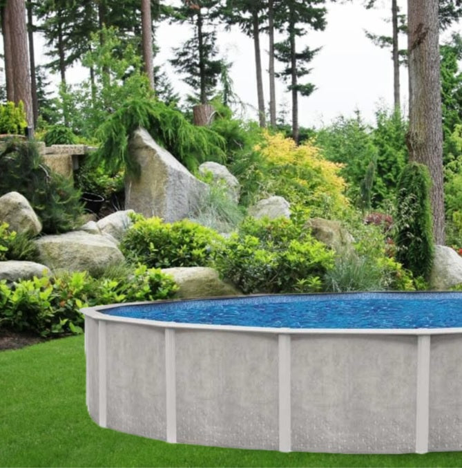 Wilbar Solstice 52" Round Above Ground Swimming Pool