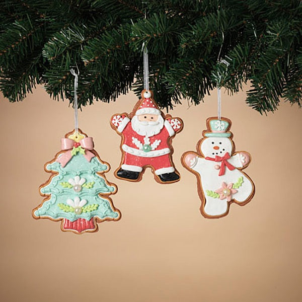 5" Clay Dough Holiday Cookie Ornament