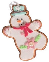 5" Clay Dough Holiday Cookie Ornament