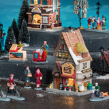 Lemax Caddington Village Lighted Building: Penelope's Pudding & Custards #95526