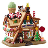 Lemax Sugar N Spice Lighted Building: Gummies & More Candy Store #85436