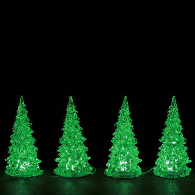 (Small) 4.72in. Crystal Lemax Tree #94518 - Christmas - American Sale