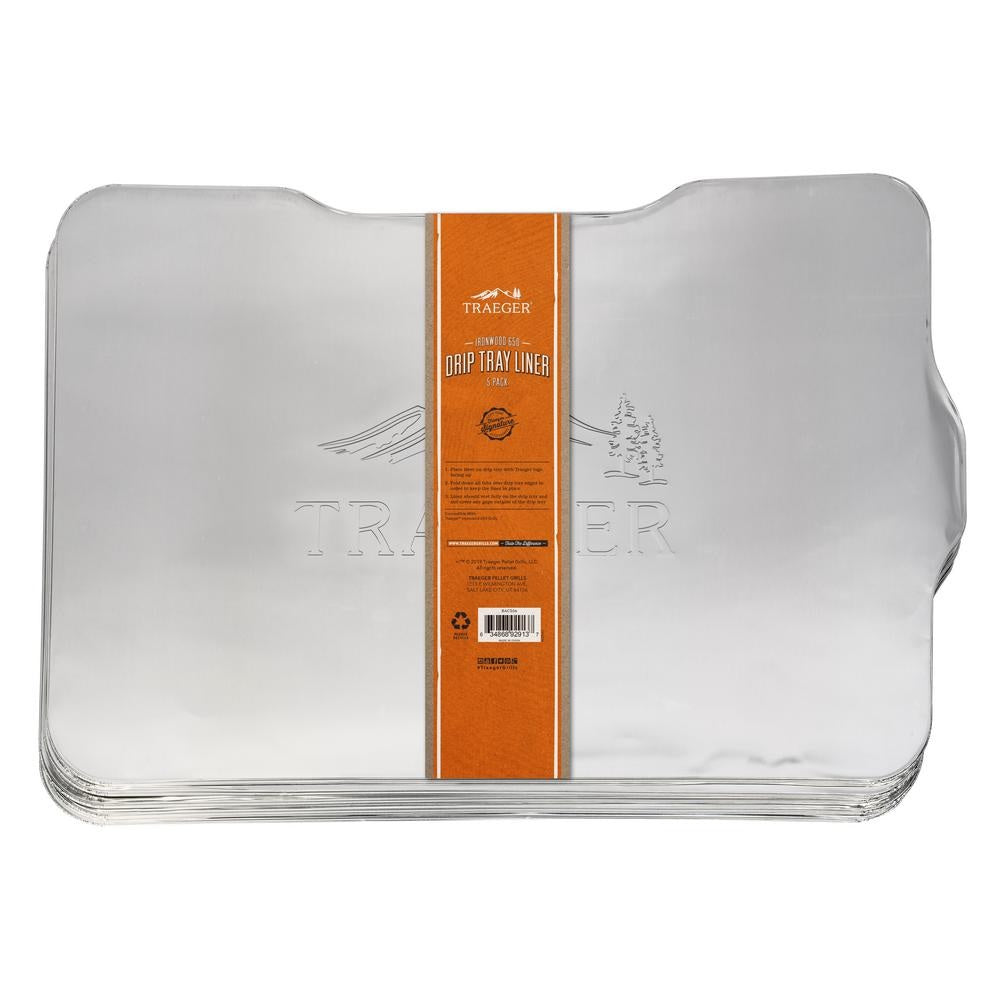 Traeger Drip Tray Liners (Ironwood 650 Pellet Grills)