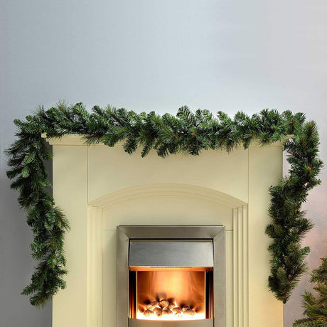 9' Non-Lit Albany Fir Christmas Garland