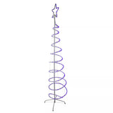 7' LED Rope Light Spiral Tree Decorations