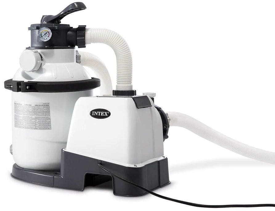 Intex Krystal Clear™ 2100 GPH Sand Filter Pump, 110-120V with GFCI