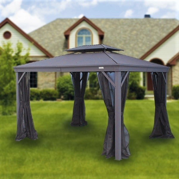 激レア SHELTERBANK Michel J.Junx mographixx Hard Top Sun Shelters | Hard Top Gazebos | Patio Enclosures