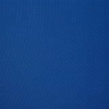 Close up of the blue folding chair fabric.