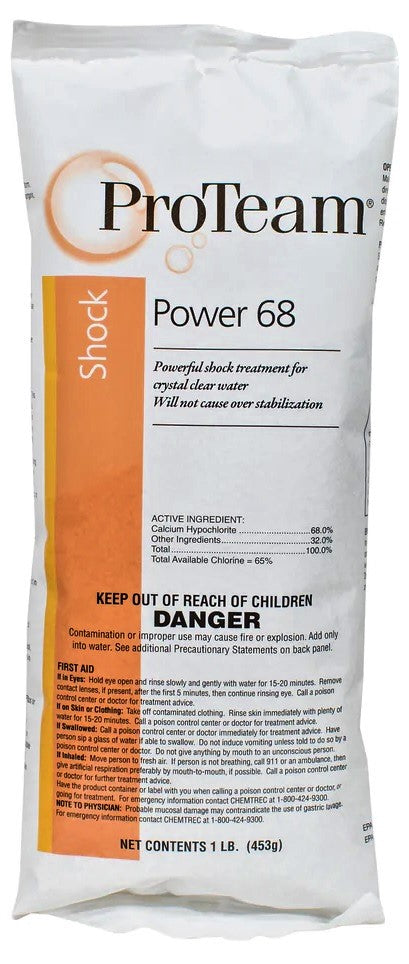 1 lb. ProTeam Power 68 Shock | Pool Shock | Pool Cleaners | Pool