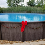 CARVIN® Woodstock 52" Round Resin Above Ground Swimming Pool
