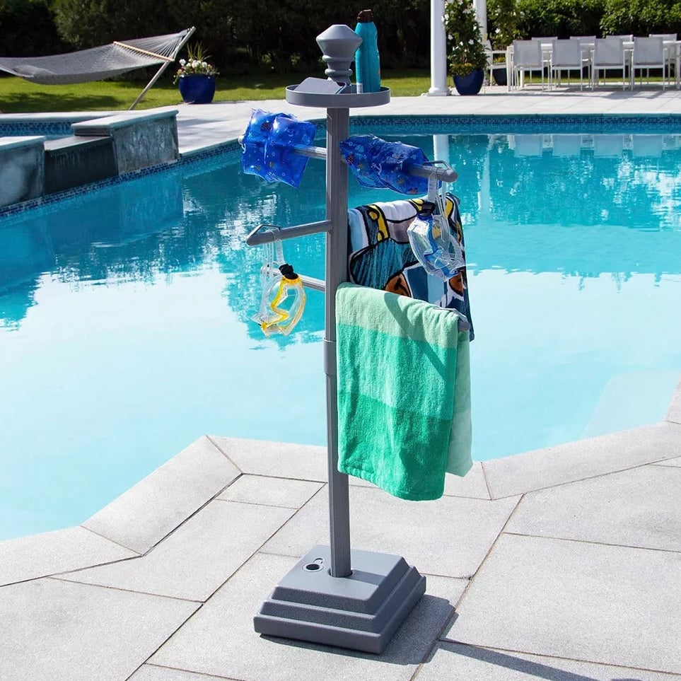 HydroTools Pool Butler Towel Rack - Thumbnail 4