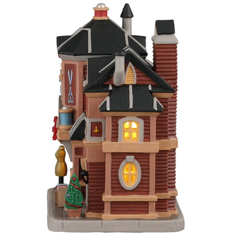 Lemax Harvest Crossing Lighted Building: Stella's Sewing School #05633