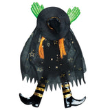 Celestial Sparkle Wrong Way Witch Door Hanger