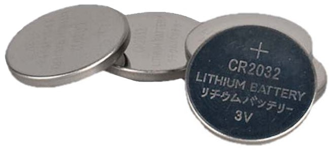 Pack of 5 Gerson CR2032 Lithium Button Cell Batteries
