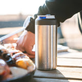 Silver Yeti colster.