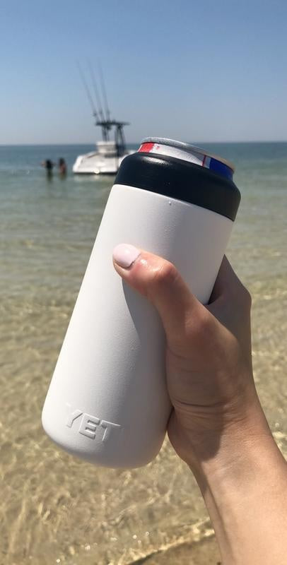 White Yeti colster.