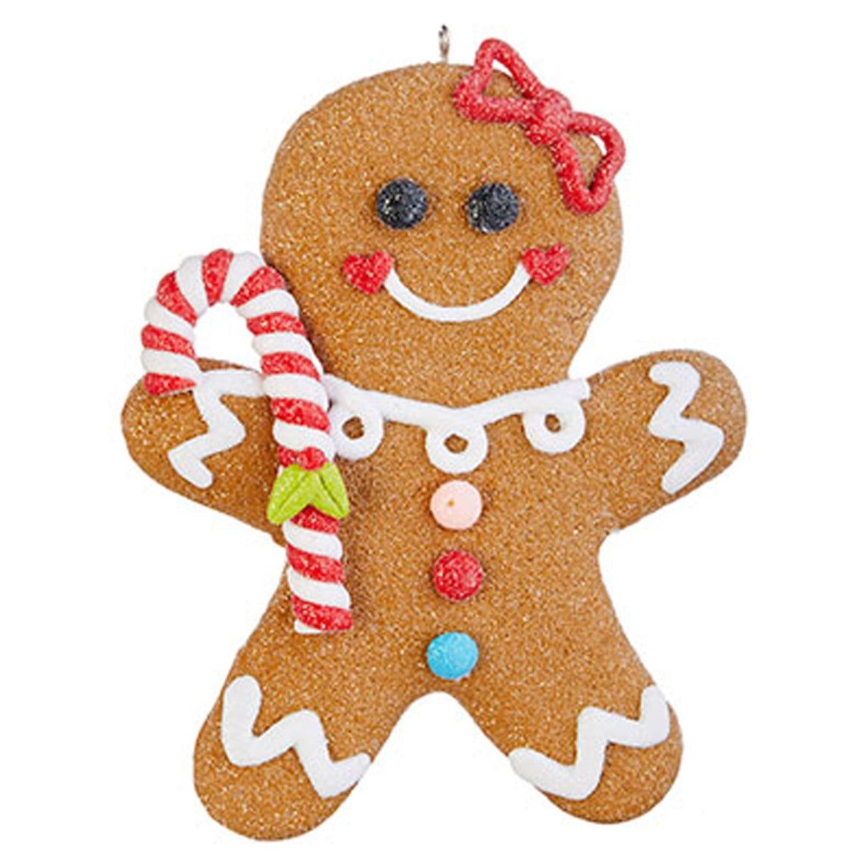 5" Decorated Gingerbread Christmas Ornament
