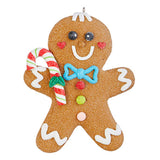 5" Decorated Gingerbread Christmas Ornament