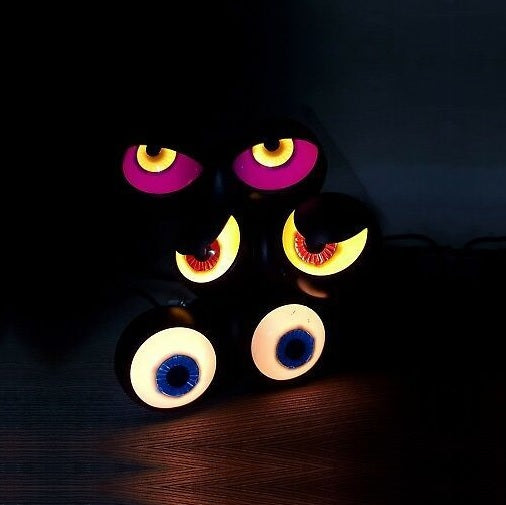 Peep N' Peepers Flashing Eye Lights | Spooky Battery-Operated
