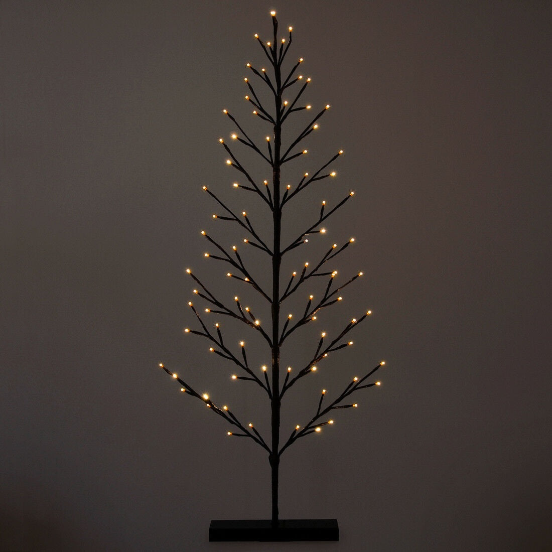 4' Flat Stick Twig Tree with LED Lights