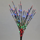 36" LED Twinkle Light Burst Twig Bush Light-Up Wire Decor