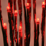 36" LED Twinkle Light Burst Twig Bush Light-Up Wire Decor