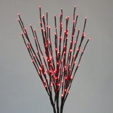 36" LED Twinkle Light Burst Twig Bush Light-Up Wire Decor