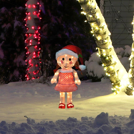 24" Misfit Sally Tinsel Outdoor Decoration from Rudolph the Red-Nosed Reindeer