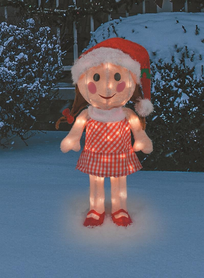 24" Misfit Sally Tinsel Outdoor Decoration from Rudolph the Red-Nosed Reindeer