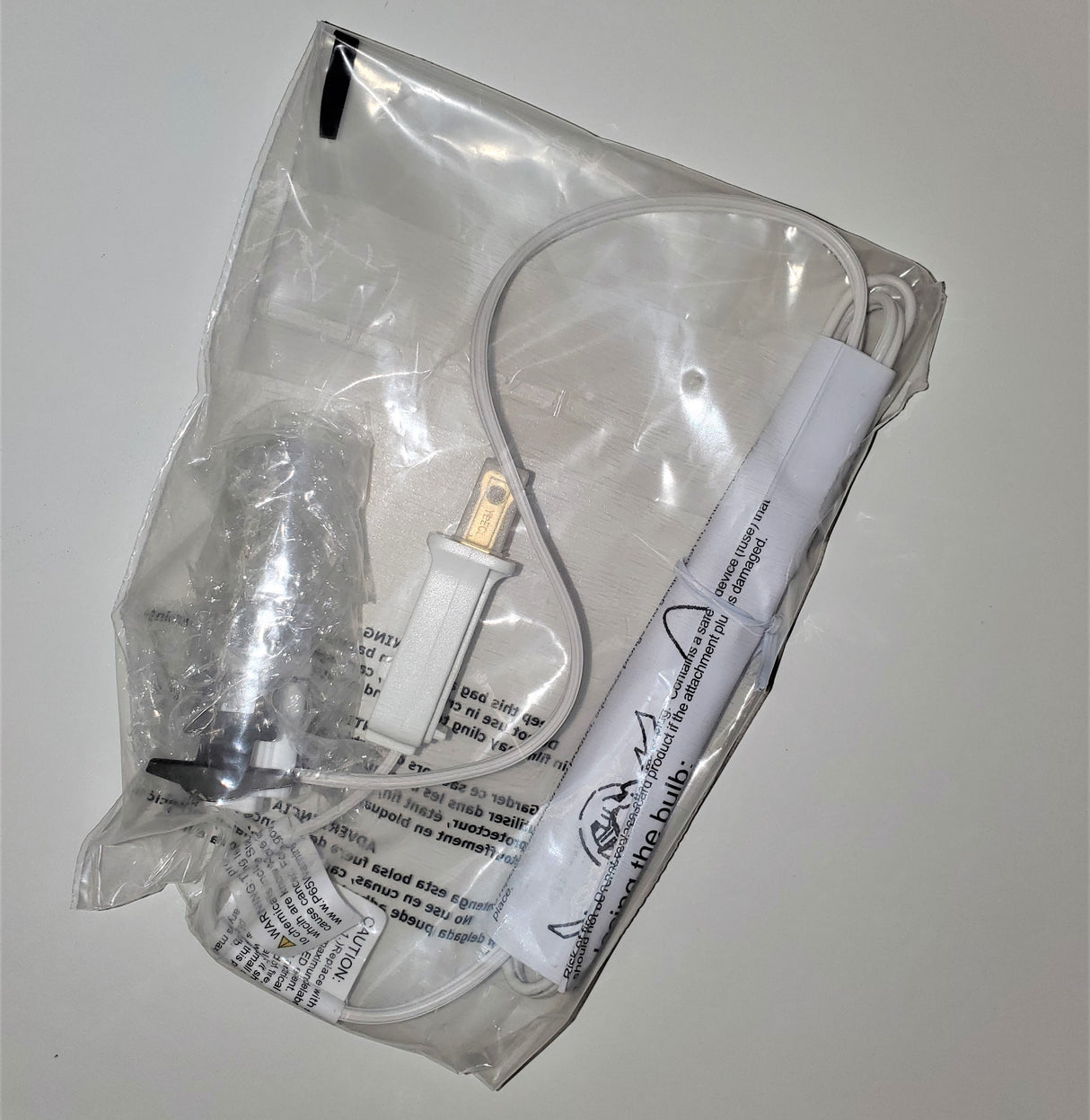 General Foam Blow Mold Replacement Candelabra Cord with Bulb CA36