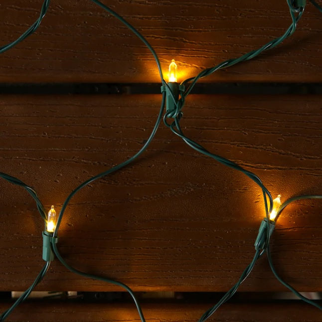 Set of 100 Professional Grade Christmas LED Net Lights