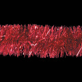 15' Red Tinsel Christmas Garland