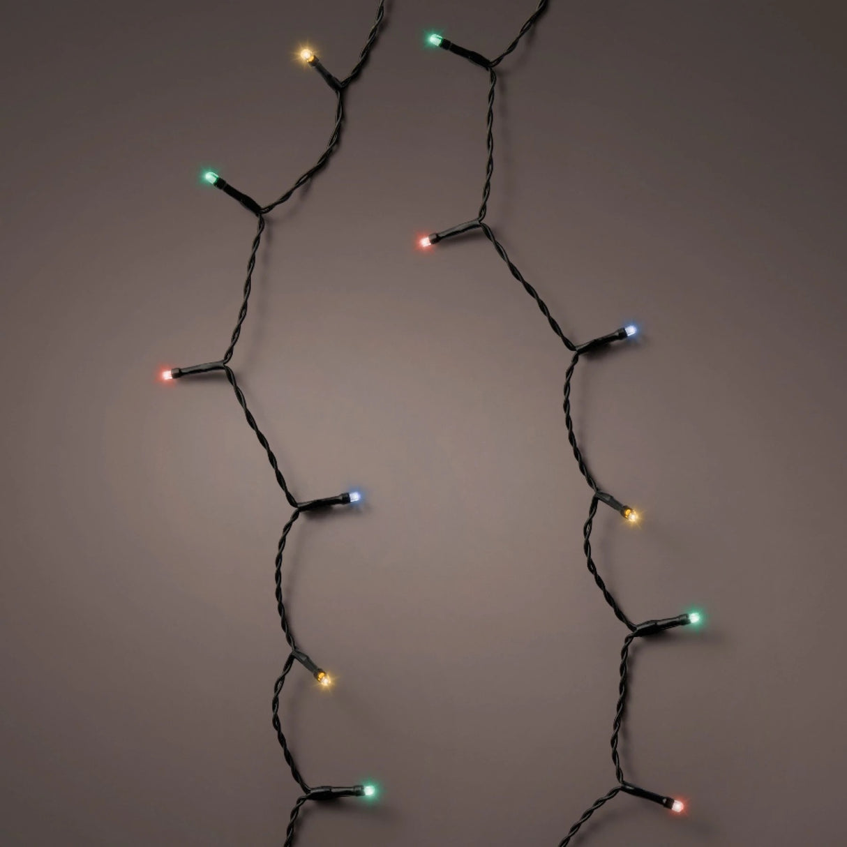 String of 96 LED Battery Operated Fairy Lights (8 Function Twinkle Effect Multi-Colored)