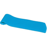 Blue foam pool mattress.