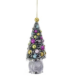 6" Sisal Tree with Ball and Drum Ornament