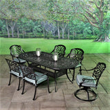 Shoreline Cast Aluminum Cushioned Patio Dining Sets
