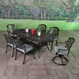 Shoreline Cast Aluminum Cushioned Patio Dining Sets