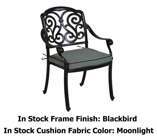 Shoreline Cast Aluminum Cushioned Patio Dining Sets