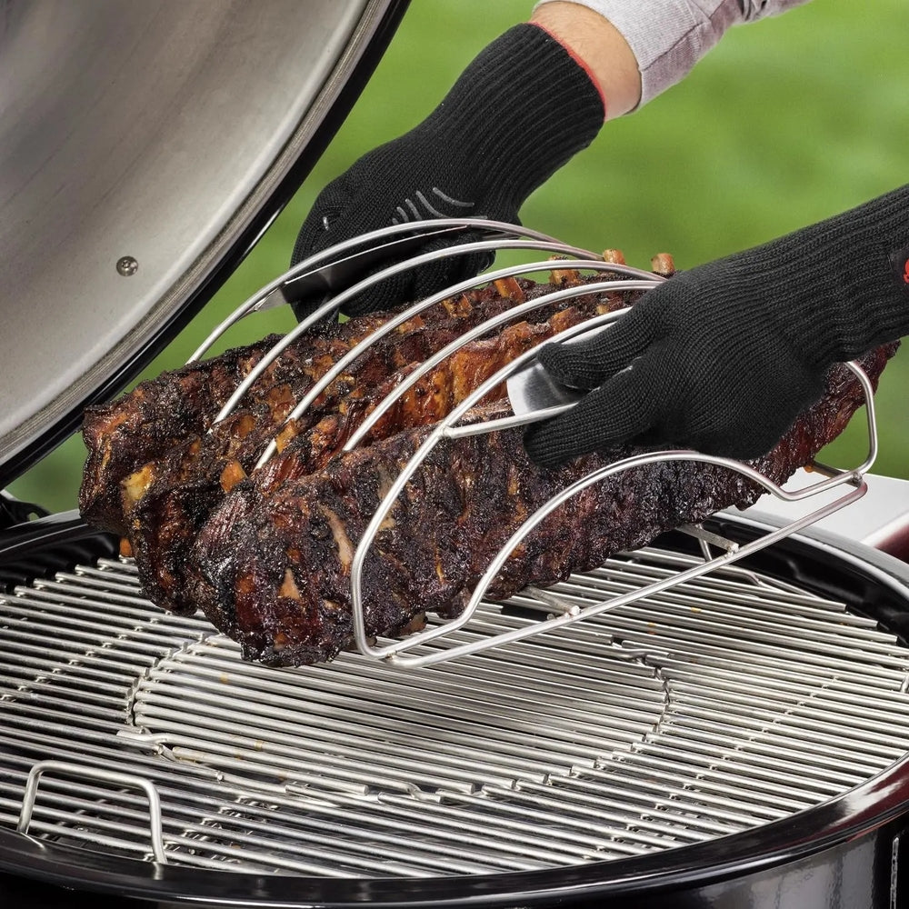 weber hängematte Weber Grill Accessories | Weber Original BBQ Rib Rack 6605